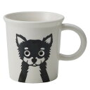 TAMAKI ピーピングマグ チャロ 直径9x高さ9.2cm マグカップ おしゃれ ギフト 電子レンジ・食洗器対応 T-970508
