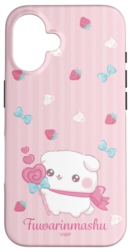 ふわりんましゅ スイーツ スマホケース iPhone 16 用