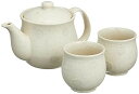 たたら 食器セット 茶器 ポット ゆのみ 箱入 プレゼント 美濃焼 水玉 ドット 電子レンジ・食洗機対応 サボン