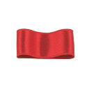 RibbonBon シルクシングルサテンリボン #071 ファイヤーブリック 18mm幅 巻(30m) 9サイズ50色展開