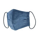 ジャパンブルー(Japan Blue) SETTO デニムマスク リネンシャンブレー ブルー 約14×23cm BMASK003