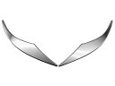 BRIGHTZ カローラツーリング 12 210 211 212 214 超鏡面ステンレスメッキヘッドライトアイライン 2PC MZEA12W NRE210W ZWE211W ZRE212W ZWE214W カローラ ツーリング
