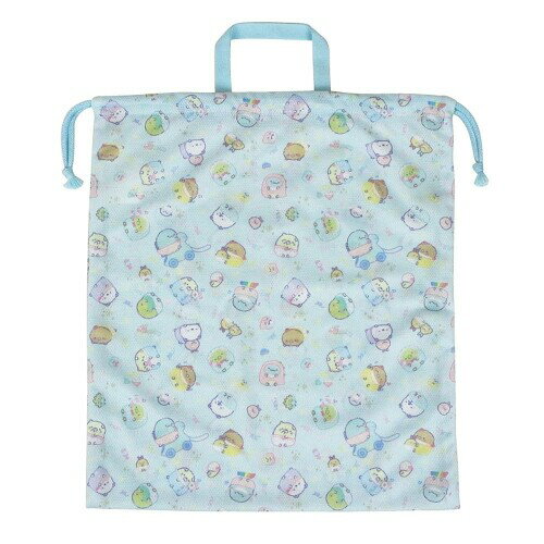 高波クリエイト(KoohaCreate) マルチメッシュバッグL すみっコぐらし 通園 通学 習い事