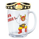 サンアート おもしろ食器 STRONGEST マスクマン フタ付き ジョッキ I AM A WINNER 赤 SAN3615-1