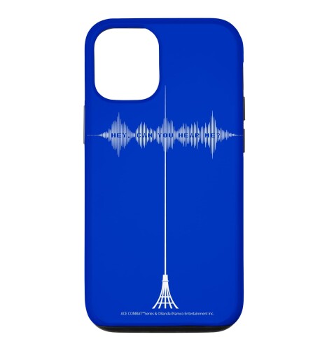 エースコンバット 7 Hey, Can you hear me? 青 スマホケース iPhone 12/12 Pro 用
