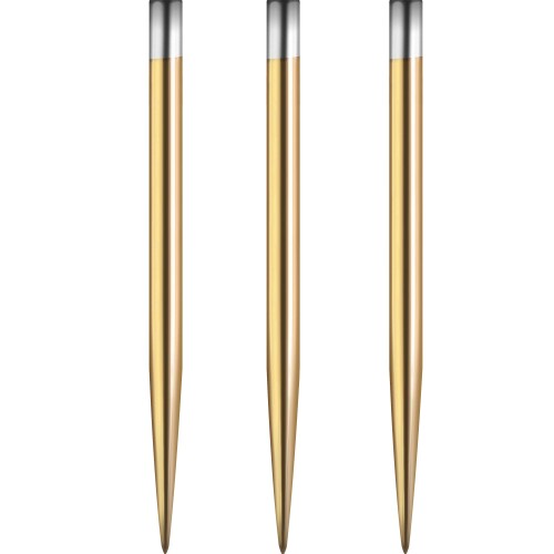 MISSION DARTS ミッションダーツ Glide Dart Points ゴールド 38mm ダーツ スティールポイント