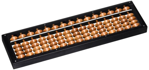 トモエ算盤 そろばん 15桁 スタンダード小型 84252 樺玉