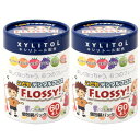 UFCサプライ こどもデンタルフロス FLOSSY (フロッシィ) 箱入り 60本入 2個セット