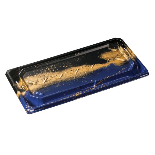 中央化学 寿司容器 BCF宝台閣12−2 暁B−BK 身 (280×138×22mm) 50枚入 素材:BCF(電子レンジ不可) 「宝台閣」囲い枠によって寿司がズレにくく美しい見栄えをキープ。 楼閣のような重厚感で、寿司をより魅力的にみせる機能と見栄えを両立させた寿司容器です。 盛り付けの位置を高くすることでネタとシャリがしっかり見えます。 不意な衝撃にも外れにくい側面外嵌合蓋。 身には植物由来原料を使用、蓋はリサイクル原料を使用した環境配慮製品です。 電子レンジ不可 身 ■蓋別売り 安心安全の日本製 本品はプラスチック製のワンウェイ容器ですので繰り返しのご使用は避けてください。 商品コード20081778590商品名中央化学 寿司容器 BCF宝台閣12−2 暁B−BK 身 (280&times;138&times;22mm) 50枚入型番22129サイズ280&times;138&times;22mmカラー暁B−BK※他モールでも併売しているため、タイミングによって在庫切れの可能性がございます。その際は、別途ご連絡させていただきます。※他モールでも併売しているため、タイミングによって在庫切れの可能性がございます。その際は、別途ご連絡させていただきます。