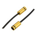 Jagwire(ジャグワイヤー) Nosed End Cap 4.5mm ゴールド 50pcs BOT051OJ