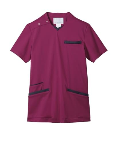 (モンブラン) クラシック スクラブ 兼用半袖バーガンディ／ネイビー バーガンディ／ネイビー