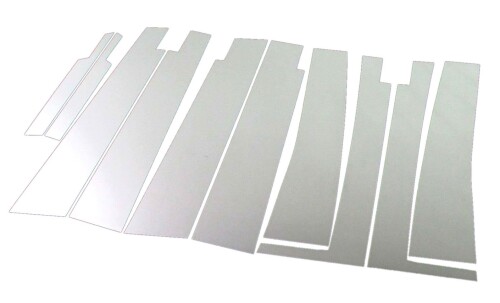 BRIGHTZ プレサージュ U31 超鏡面ステンレスメッキピラーパネル バイザー有用 10PC PU31 TU31 PNU31 TNU31 PU TU PNU TNU NU 31 4741