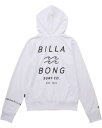 (ビラボン) ラッシュガード KIDS RASH ZIP HOOD WHT 140