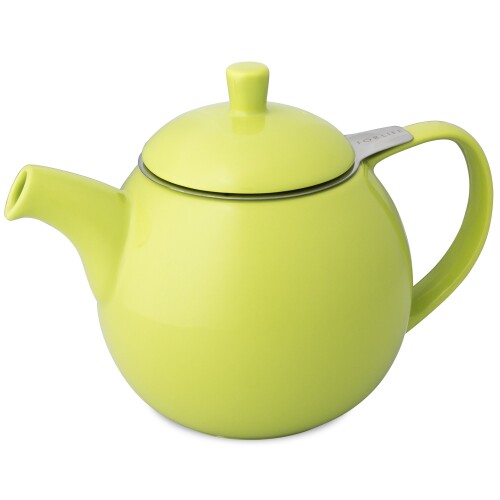 フォーライフ ティーポット 陶器 710ml 大容量 4杯用 茶こし付き 電子レンジ・食洗機対応 ライム 緑 カーヴティーポット 387Lme 商品サイズ:約20.3×13.3×13.9cm 商品重量:0.68kg 容量:約710ml 素材:ポット本体-硬質陶器,蓋-硬質陶器・シリコン,インフューザー(茶こし)-18-8ステンレス 生産国:中国 食洗機:ポット- ■ 茶こし- ■ 蓋- ■ 電子レンジ:ポット- ■ 茶こし-× 蓋- ■ ころんと丸みを帯びたフォルムが愛らしい、710mlの大きめサイズ。 茶こしもしっかり大きく、茶葉をゆったり抽出するのに最適です。 インフューザー(茶こし)耐熱温度:120[度] 商品コード20081758059商品名フォーライフ ティーポット 陶器 710ml 大容量 4杯用 茶こし付き 電子レンジ・食洗機対応 ライム 緑 カーヴティーポット 387Lme型番387-LMEサイズ約20.3&times;13.3&times;13.9cmカラーライム※他モールでも併売しているため、タイミングによって在庫切れの可能性がございます。その際は、別途ご連絡させていただきます。※他モールでも併売しているため、タイミングによって在庫切れの可能性がございます。その際は、別途ご連絡させていただきます。