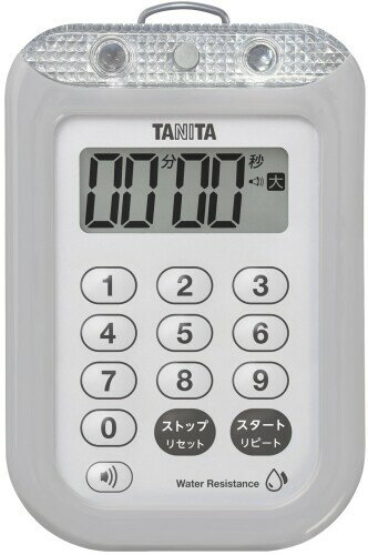 タニタ 大音量タイマー グレー TD-3 C01-GY