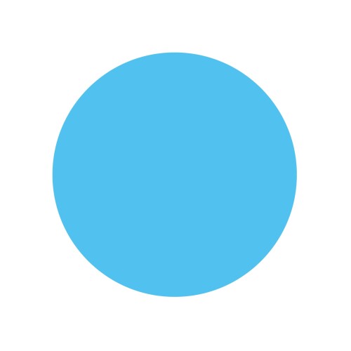 ヒカリ紙工 SMラベル W6209 水色 14Φ ヌキ 1500枚