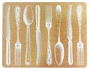 南海通商 プレースマット CUTLERY(カトラリー) ホワイト 0256-004