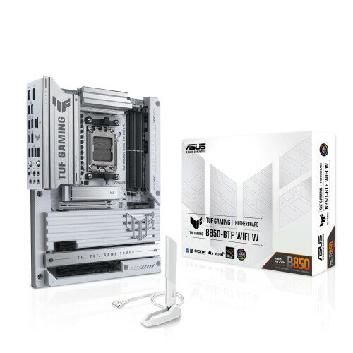 ASUS AMD Socket AM5 AMD Ryzen 9000 & 8000 & 7000 シリーズ B850 チップセット ATX マザーボード TUF GAMING B850-BTF WIFI W
