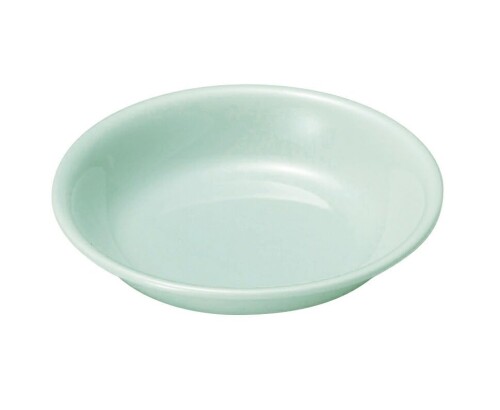 OGISO(おぎそ) アウトレット 12.5cm 小皿 小さめ プレート こども食器 食洗機 電子レンジ 割れにくい 軽い 陶磁器 強化磁器 保育園 アクア