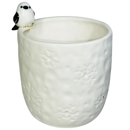 かわいい食器 シマエナガ タンブラー 約250ml フィギュア付き 動物 食器 SAN4403
