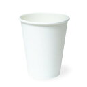 サンナップ 日本製 紙コップ Sサイズ 280ml 9.3oz 50個 厚紙 使い捨て 使用シーンを選ばない白無地仕様 両面ポリエチレンラミネート加工でホット&コールド快適 テイクアウトに最適 SMT-280