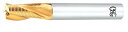 オーエスジー TiNコートファインピッチハイスラフィングエンドミルロングシャンクショート形 外径10mm 全長100mm 刃長22mm シャンク径10mm TI...