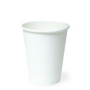 サンナップ 日本製 紙コップ Sサイズ 280ml 9.3oz 50個 厚紙 使い捨て 使用シーンを選ばない白無地仕様 内面ポリエチレンラミネート加工 テイクアウトに最適 SMT-280 ムジ