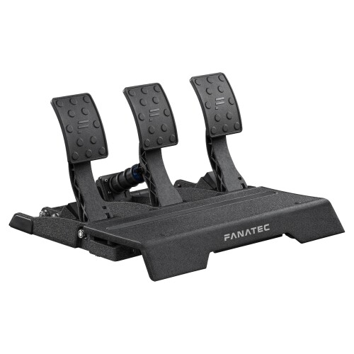 FANATEC CSL Elite シムレーシング Pedals V2 ? 3ペダルセット（クラッチ、ブレーキ、スロットル）、ロードセルブレーキシステム、に非接触ホールセンサ ? PC、PS5、PS4 CSL_EP_V2