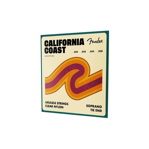 Fender フェンダー ウクレレ弦 Soprano Ukulele Strings, Set of Four