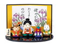 薬師窯(yakusigama) 錦彩桃太郎飾り 節句 縁起物 お祝い 置物 インテリア