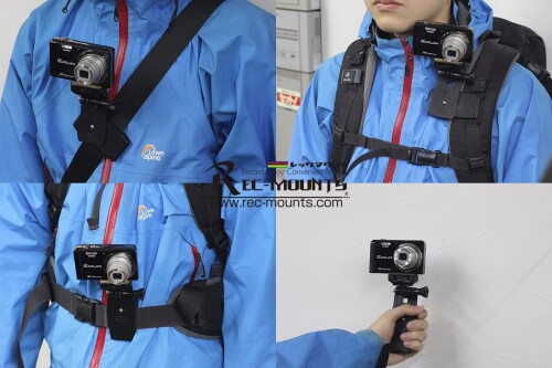 REC-MOUNTS(レックマウント) 回転式 クリップマウント Rotary Clip Mount for GoPr...