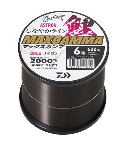 ダイワ(DAIWA) ナイロンライン アストロン鯉 MAXガンマ 10号 600m タニシブラック