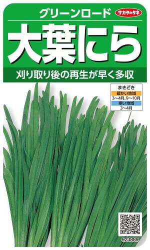 サカタのタネ 実咲野菜3889 ニラ 大葉ニラ グリーンロード 生育早く多収!収穫調整が容易! 種 商品コード20082116637商品名サカタのタネ 実咲野菜3889 ニラ 大葉ニラ グリーンロードサイズPack of 1カラー種※他モールでも併売しているため、タイミングによって在庫切れの可能性がございます。その際は、別途ご連絡させていただきます。※他モールでも併売しているため、タイミングによって在庫切れの可能性がございます。その際は、別途ご連絡させていただきます。