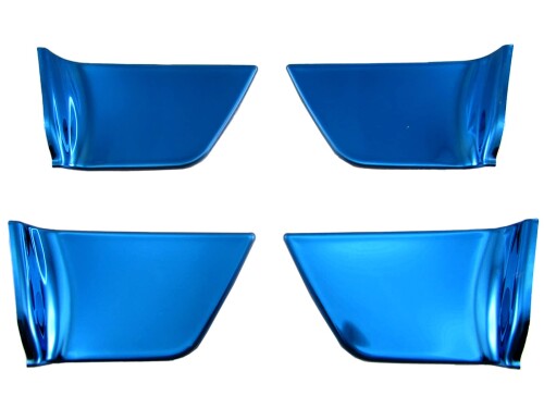 BRIGHTZ カローラアクシオ 160 161 164 165 ステンレスインナードアハンドルカバー 皿 4PC 青 NKE165 NRE160 NRE161 NZE161 NZE164 NKE NRE NZE E160 E161 E164 E165 カローラ アクシオ