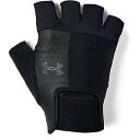 (アンダーアーマー) ショートパンツ UA Men's Training Glove メンズ BLK/BLK/PCG 日本 SM (日本サイズS相当)