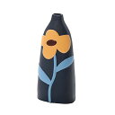 アイモハ カラフルなお花の陶器花瓶 FREE
