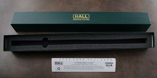 HALL CRYSTAL Flute G Offset Lurgan Celtic クリスタルフルート G管 全長421mm
