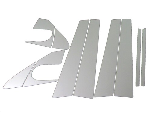 BRIGHTZ カローラランクス 121 122 123 124 超鏡面ステンレスメッキピラーパネル バイザー無用 10PC NZE121 NZE124 ZZE122 ZZE123 ZZE124 NZE ZZE E121 E122 E123 E124 120 カローラ ランクス 4598