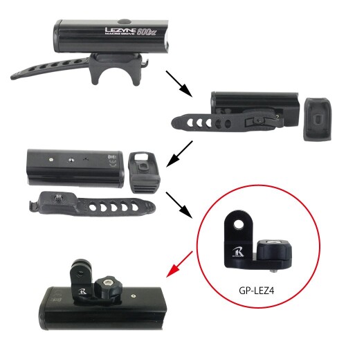 (��å��ޥ����) ���֥�١���1+�饤�ȥ����ץ������å� LEZYNE(�쥶����)�� (400-Double-GP1+GP-LEZ4��1��)