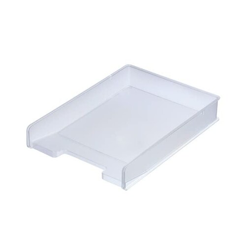 サンカ レタートレー 書類 トレー クリア色 (幅245×奥行330×高さ55mm) SDT-PCCL 日...