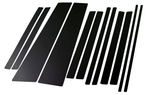 BRIGHTZ ザッツ JD1-2 超鏡面ブラックメッキピラーパネルカバー 12PC バイザー有り用 5055