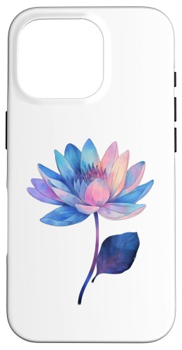 睡蓮 花 7月 誕生 花 蓮 花 誕生日 スマホケース iPhone 16 Pro 用