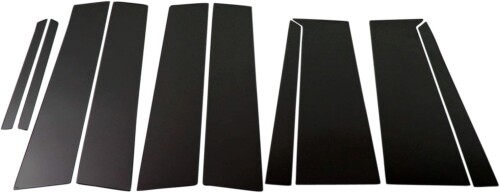 BRIGHTZ オデッセイハイブリッド RC4 超鏡面ステンレスブラックメッキピラーパネル バイザー無用 10PC RC C4 4 オデッセイ ハイブリッド ハイブリット オデッセー オデッセエ オデッセェ オ