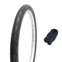 シンコー 20インチ 自転車 タイヤ 1.5mm極厚チューブ セット スリックタイヤ 20×1.75 ブラック H/E SR076 60106