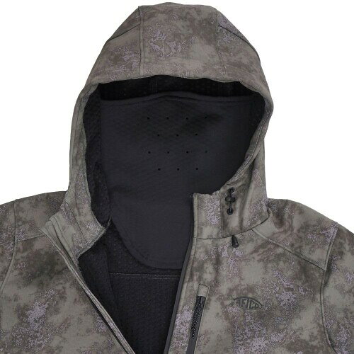 アフコ(Aftco) リーパーカモウィンドプルーフジャケット グリーン アシッド カモ Lサイズ (Reaper Camo Windproof Jacket Green Acid Camo M) MJ40