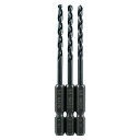 ナチ(NACHI) 六角軸鉄工ドリル Swift Precision 3本組 3.5mm インパクトドライバー ワンタッチ 鉄 アルミ プラスチック 木材 穴あけ