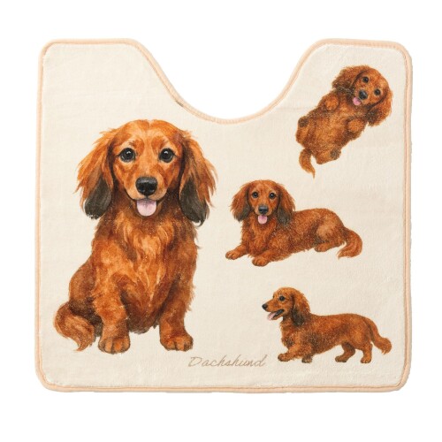 Jubilee ジュビリー もこもこ起毛トイレマット ワンちゃんデザイン 55x60cm 裏面滑り止め付 ダックスフンド 『柔らかな踏み心地』表地は濃密でサラサラで柔らかな踏み心地、瞬時に水分や汚れを吸収します。 『デザイン』愛らしい犬のデザインが特徴的なトイレマット。敷くだけでたちまちトイレが癒しの空間になること間違いなし! 『BACK』裏地には滑り止めが施されており、ずれてしまうイライラはなし。水周りでも安心して使用できます。 お手入れ:洗濯機で丸洗い可能 JUBILEE DOG DESIGN TOILET MAT もこもこトイレマット 犬のデザイン 滑り止め付 足元でちょこんと見守ってくれるような、かわいい犬のデザインがポイントのトイレマット。 敷くだけでたちまちトイレがお気に入りの空間になること間違いなし! 表地は濃密でサラサラで柔らかな踏み心地、瞬時に水分や汚れを吸収します。 裏地にはかわいい花柄の滑り止めが施されており、ずれてしまうイライラはありません。 人気のプードルやダックスフンドをはじめ、ふわふわのサモエドや凛々しい柴犬まで、 デザインは多数でお気に入りのワンちゃんに出会えるはず! 洗濯機で丸洗い可能で衛生的です。 商品詳細 【素 材】 ポリエステル100% 【サイズ】55cm×60cm ※コーナーや角に白く抜けたくせがあることがあります。 JUBILEE ロンドン生まれのホームウェアブランド。 世界中のグラフィックやテキスタイルデザイナーとのコラボ商品多数。 猫などのアニマルデザインを使った商品も大人気。 商品コード20081812675商品名Jubilee ジュビリー もこもこ起毛トイレマット ワンちゃんデザイン 55x60cm 裏面滑り止め付 ダックスフンド型番JB-MAT5560-Dogサイズ55x60cmカラーダックスフンド※他モールでも併売しているため、タイミングによって在庫切れの可能性がございます。その際は、別途ご連絡させていただきます。※他モールでも併売しているため、タイミングによって在庫切れの可能性がございます。その際は、別途ご連絡させていただきます。