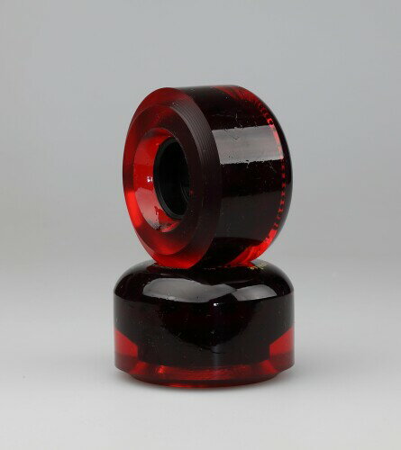 DOSTECH ドステック クルーズウィール クリアレッド 54mm 80a (スケートボード ソフトウィール) 3