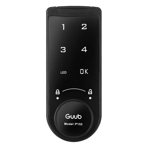 Rakuten - グーブ(Guub) P152VZ-CM03 ロッカー・キャビネット電子錠 プライベート 暗証番号 管理者番号 ブラック