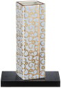 九谷焼 窯元 生山窯 花瓶 花器 6号 約18cm 台付 青彩唐草 日本製 32K75S9